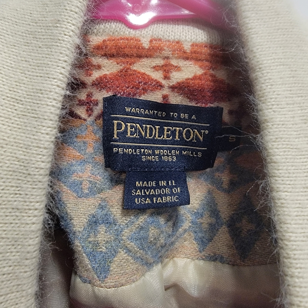 Pendleton Patterned Bomber Jacket - image 4